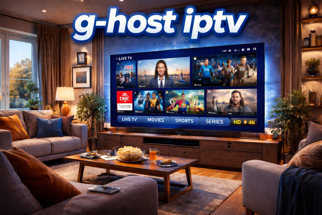 G-Host IPTV (2026): The Ultimate UK Guide to Premium HD & 4K Streaming