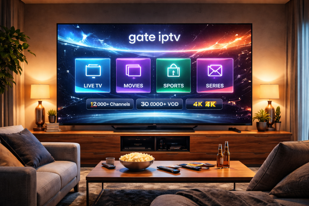 🔥 Gate IPTV UK (2026): Ultimate Guide to Powerful HD & 4K Streaming