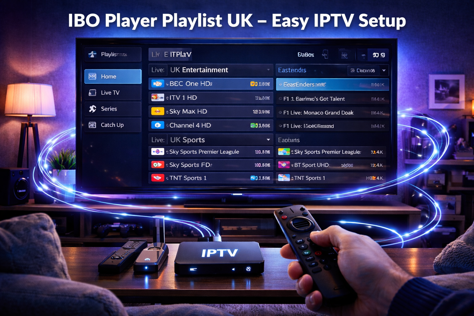 ibo player playlist